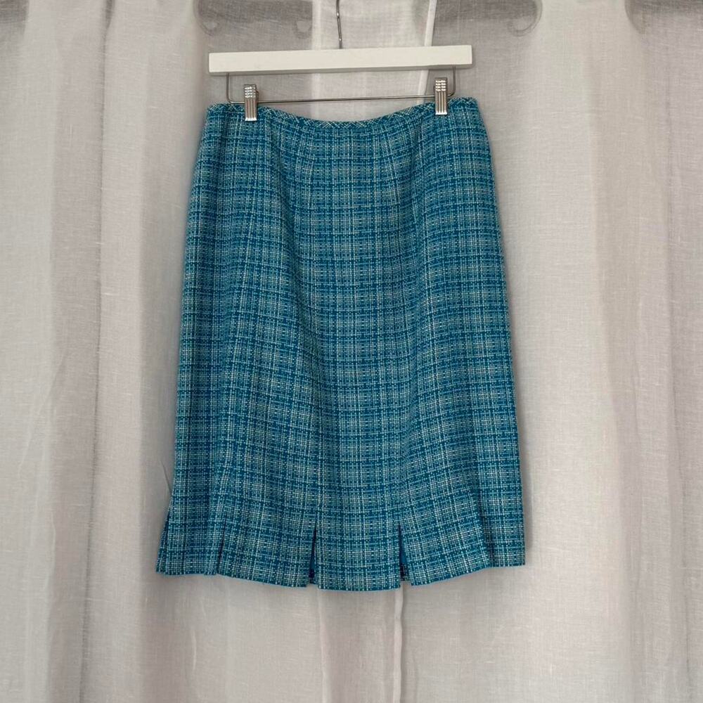 💎 Vintage 90’s Le Suit Tweed Skirt Set 💎 - Picture 7 of 8